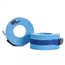 Coppia di braccialetti rotondi per acquagym (colore blu) Coppia di braccialetti rotondi per acquagym (colore blu)